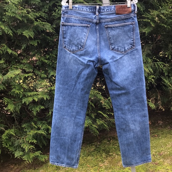 Lands' End Mens Blue Denim Jeans (#3) Size 32x32 - Picture 4 of 12